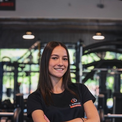 Adélie, alternante commerce à L'Appart Fitness Épagny