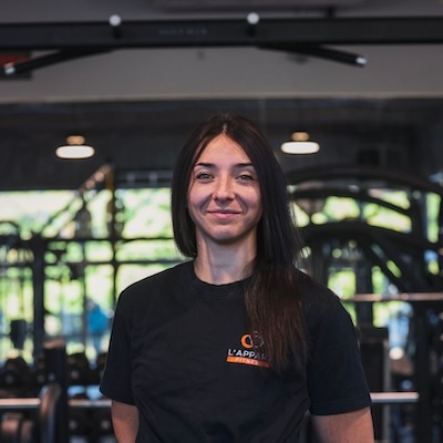 Audrey, coach à L'Appart Fitness Épagny