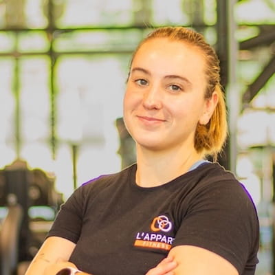 Margot, coach aqua et fitness à L'Appart Fitness Épagny